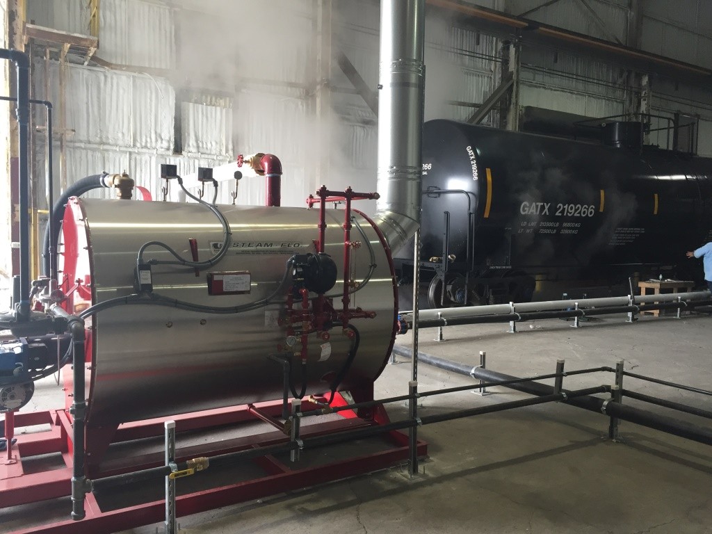 Using Low-Pressure Steam for Railcar Tank Heating