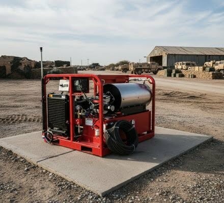 Cleaning Equipment for Military Installs, Sioux Corporation