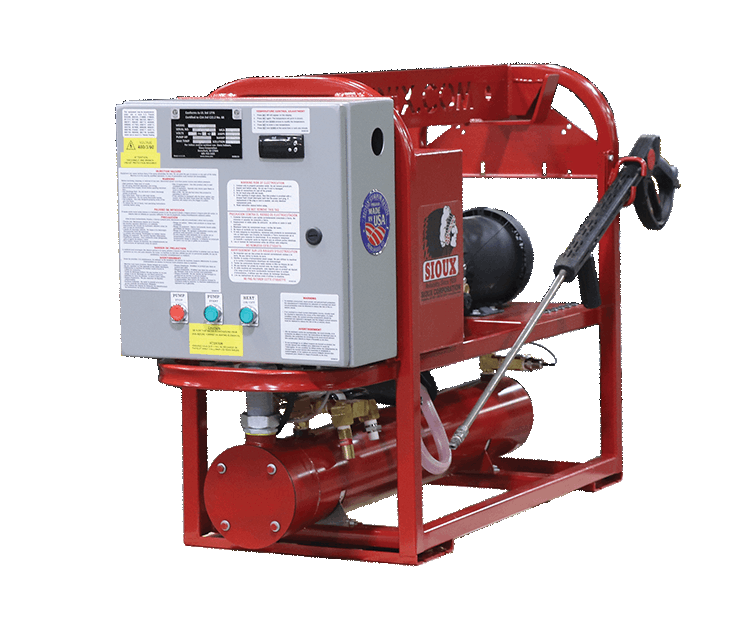 480V Electric Pressure Washer & Steam Cleaner Model E2.4HS1200-480V