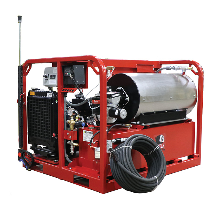 12 DCV Diesel Pressure Washer & Steam Cleaner Model H5.5D3000-D